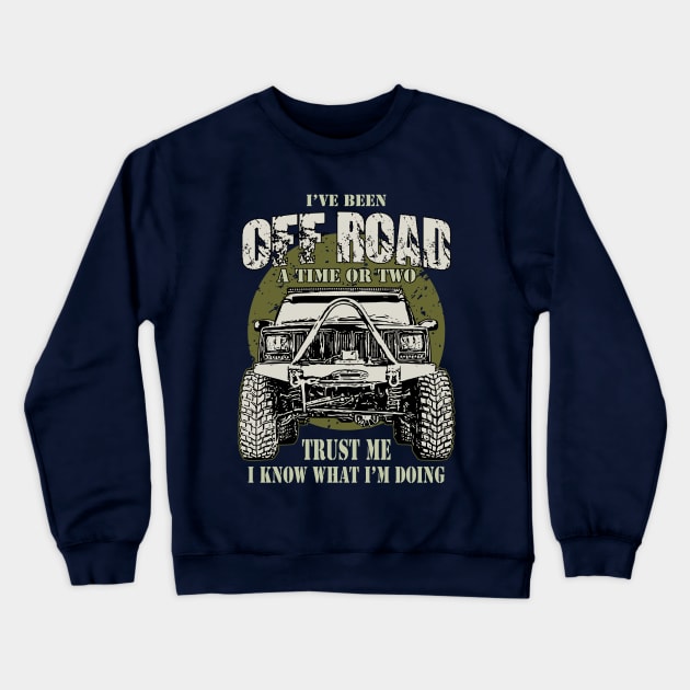 off road Crewneck Sweatshirt by martian